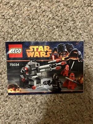 Lego Star Wars Death Star Troopers 75034 Instruction Manual. - Image 1 of 3