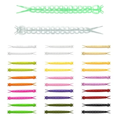 LIBRA LURES SLIGHT Worm Cheese Softbait Forelle Gummiköder Forellenköder Wurm - Bild 1 von 4