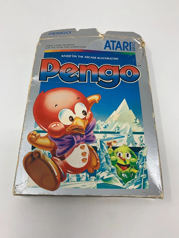Pengo (Atari 5200, 1983) Sega Enterprises Vintage Game FREE Shipping - Image 1 of 4