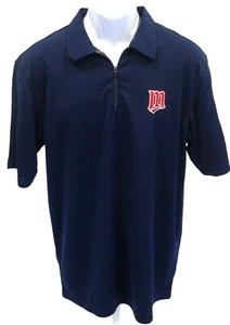 Minnesota Twins MLB Baseball Short Sleeve Polo Shirt Navy - Picture 1 of 1