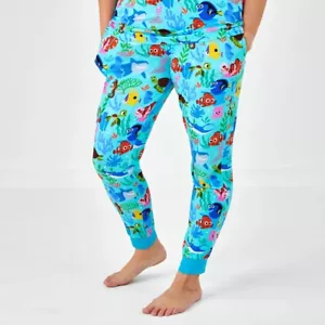 Little Sleepies 🐠🪼 Pijama Finding Nemo Nemo’s Reef Pantalones PJ Mujer’s Talla 3XL - Imagen 1 de 6