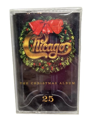 Rare Chicago XXV 25 The Christmas Album Music Cassette Tape SEALED 1998 - Image 1 of 4