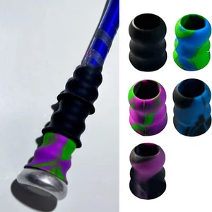 2Pcs Baseball Bat Silicone Cover Knob Baseball / Softball Bat Knob Choke Grip - Picture 1 of 11