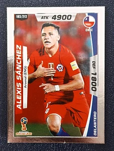 RUSSIA 2018 3R CARD #103 ALEXIS SANCHEZ FIFA WORLD CUP South America Peru FOIL - Picture 1 of 3