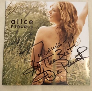 Alice Peacock by Alice Peacock (CD, Sep-2002, Aware Records   Autographed - Picture 1 of 5
