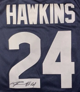 Jordan Hawkins Signed Autographed UCONN Huskies Jersey PSA/DNA COA - Picture 1 of 4