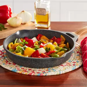 Nonstick Cast Aluminum 12" Fry Pan Cookware Skillet Kitchen Must Have Tools - Picture 1 of 12