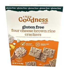 True Goodness von Meijer Glutenfrei Vier Käse Braun Reiscracker 3,5 Oz. - Bild 1 von 1