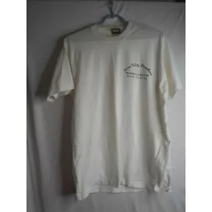 Vintage Single Stitch Double Sided USA White T-Shirt Heart Fruit of the Loom Gr. L - Bild 1 von 9