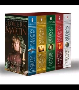 A Song of Ice and Fire by George R. R. Martin (5-Book Boxed Set) - New - Picture 1 of 5