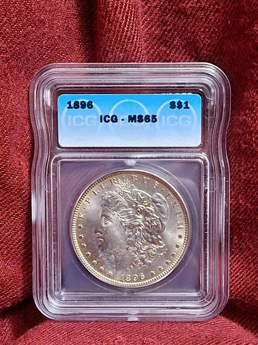 1896 Year Grade MS 65 Morgan Dollars (1878-1921) for sale | eBay