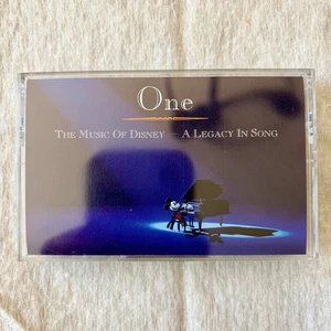 The Music Of Disney - A Legacy In Song Cassette 1 - Tape One 1992 - Picture 1 of 3