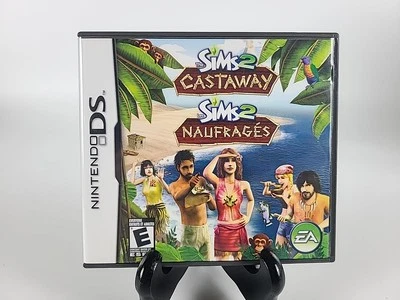 The Sims 2: Castaway (Nintendo DS, 2007) Cartridge - CIB Complete - CLEAN - Image 1 of 4