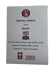 Charlton Athletic Women v Barnet FC Ladies - FAWPL - 16.11.2008 - Picture 1 of 1