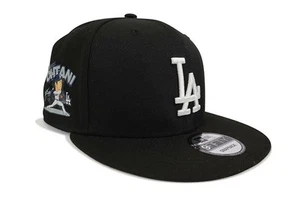 NEW ERA SHOHEI OHTANI LOS ANGELES DODGERS 9FIFTY SNAPBACK CAP BLACK New - Picture 1 of 6