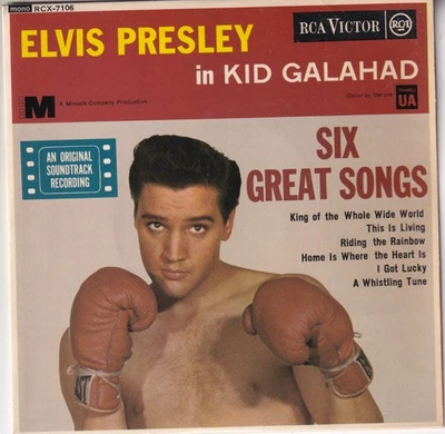 ELVIS PRESLEY..KID GALAHAD.E.P. EXC. 1962 POP/ROCK & ROLL 7".RCX 7106 - Image 1 of 4