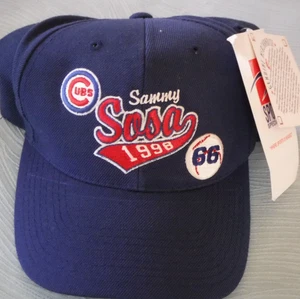 CAPPELLO SNAPBACK VINTAGE CHICAGO CUBS SAMMY SOSA SPECIALITÀ SPORTIVE CAPPELLO POSTERIORE A SCATTO - Foto 1 di 6