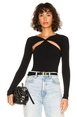 Otoño Cachemira Cerradura Brazo Manga Larga en Negro S Nuevo sin Etiquetas $275 Foto 1 de 4