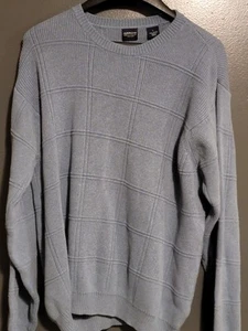 Suéter tejido 100 % algodón azul grande Arrow para hombre - Imagen 1 de 3