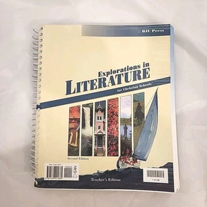Explorations in Literature for Christian Schools 2nd Edition Teacher's Edition - Imagen 1 de 2