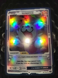 Vcard TCG Awakened Worlds Gamersupps Holo Foil Mascot  Glowstick - Picture 1 of 1