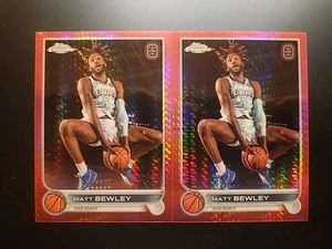 2 Matt Bewley 2023 Topps Chrome Overtime Elite OTE #44 Pink Hyper /150 RC Mint - Picture 1 of 5