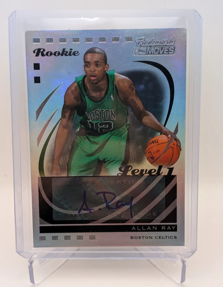 2007 Topps Trademark Moves Allan Ray Level 1 Auto /19 Boston Celtics Rookie - Image 1 of 1