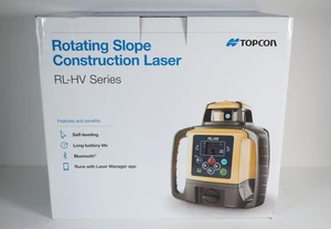 TOPCON RL-HV2S LIVELLA LASER ROTANTE AUTOLIVELLANTE DOPPIA PENDENZA,GRADO,TRANSIT - Foto 1 di 8