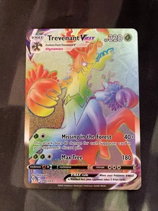 Carta Pokemon Trevenant VMAX (Segreto) SWSH07: Cieli in Evoluzione 206/203 - Foto 1 di 2