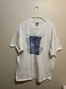 Vintage Y2K 2001 Great Alaskan Shootout T-Shirt NCAA Tournament - Men’s XXL - Picture 1 of 8