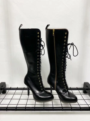 Dr Martens Gilda High Heel Knee High Boots Size 37 Womens - Image 1 of 4