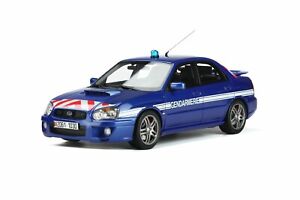 Subaru Impreza STi WRX Gendarmerie 2006 • NEU • Otto OT948 • 1:18
