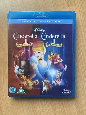 Cinderella II + Cinderella III - Disney Blu-Ray (2012) Region Free ⭐️VGC⭐️ - Image 1 of 3