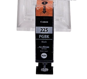 Cartucho de tinta negro genuino Canon 225 PGI-225 PGBK (1-UNO) sellado de fábrica - Imagen 1 de 3