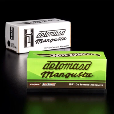 Hot Wheels Collectors RLC 1971 2023 exclusivo De Tomaso Mangusta verde Foto 1 de 4