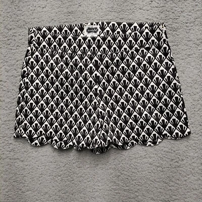 Женские короткие черно-белые гребешки Mud Pie размер XS (0-2) - Изображение 1 из 4