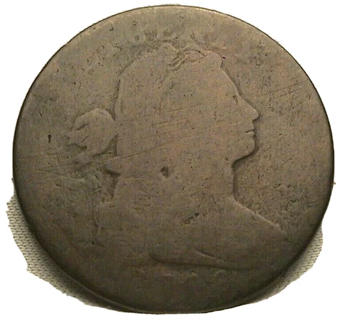 1796 Draped Bust Large Cent. S-94 R5+ Cover