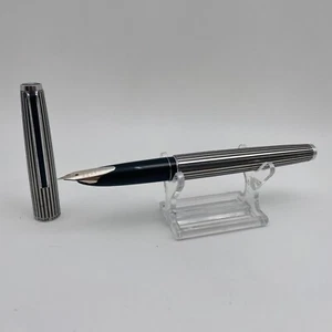 PILOT CUSTOM Fountain pen H1275 stripe 18K WG 750 (F) - Picture 1 of 8