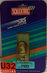 SCALEXTRIC EXIN SRS 7102 CIRCUITO ALIMENTACION BLISTER ORIGINAL - Imagen 1 de 3