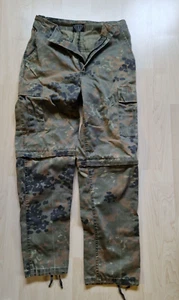 Mil-Tec Tarnhose Camouflage Zip-Off Gr. 176 Military - Bild 1 von 3