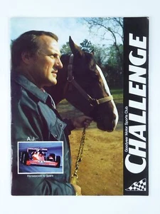 AJ Foyt Magazine Goodyear Motor Sports Club Challenge Vol 1 No 2 1975 - Picture 1 of 3