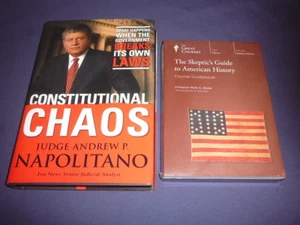 Teaching Co Great Courses DVDs  SKEPTIC'S GUIDE to AMERICAN HISTORY  new + BONUS - Picture 1 of 3