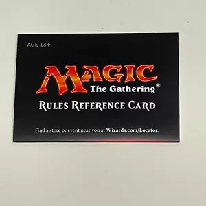 Rules Reference Cards - Magic the Gathering - Magic Origins - 2015 - Wizards. - Picture 1 of 4