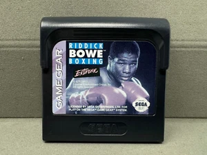 Riddick Bowe Boxing Extreme (Sega Game Gear) *SOLO CARTUCHO DE JUEGO - PROBADO* - Imagen 1 de 2