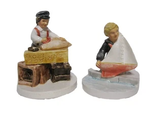 SEBASTIAN MINIATURE SML-385 SML-386 Sailing Days Boy & Girl (Children) 2105 2104 - Picture 1 of 7