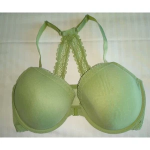 Auden Bra Womens Size 36DD Green Padded Underwire 💋 - Picture 1 of 4