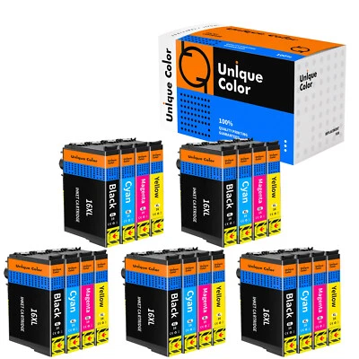 Druckerpatronen kompatibel für Epson 16XL T1631 WF-2760 2750 2630 2530 2510 2010 - Bild 1 von 4