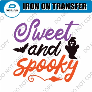 Disfraz de Halloween utilería hierro en transferencia pegatina decoraciones camiseta niñas niños - Imagen 1 de 6