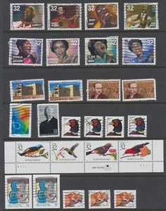 USA Stamps: 1998 SG3444/59;3465/3467 Used SG £30.45 - Picture 1 of 1