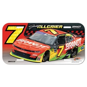 Justin Allgaier 2025 Wincraft #7 Brandt's Poly License Plate - Picture 1 of 1